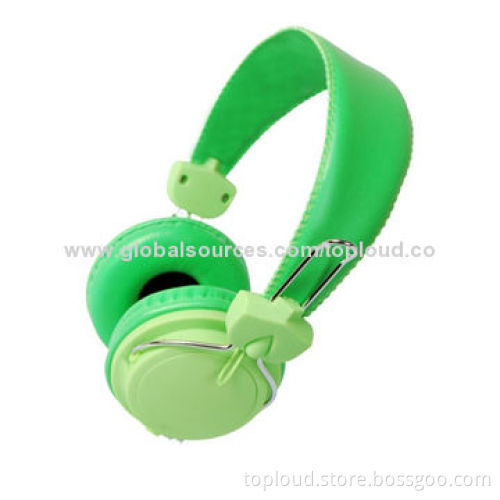 Headphone, with customized brand, for mobile phone, good sound, mini mic in line